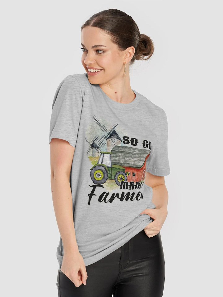 "so god made a farmer" t-shirt product image (2)