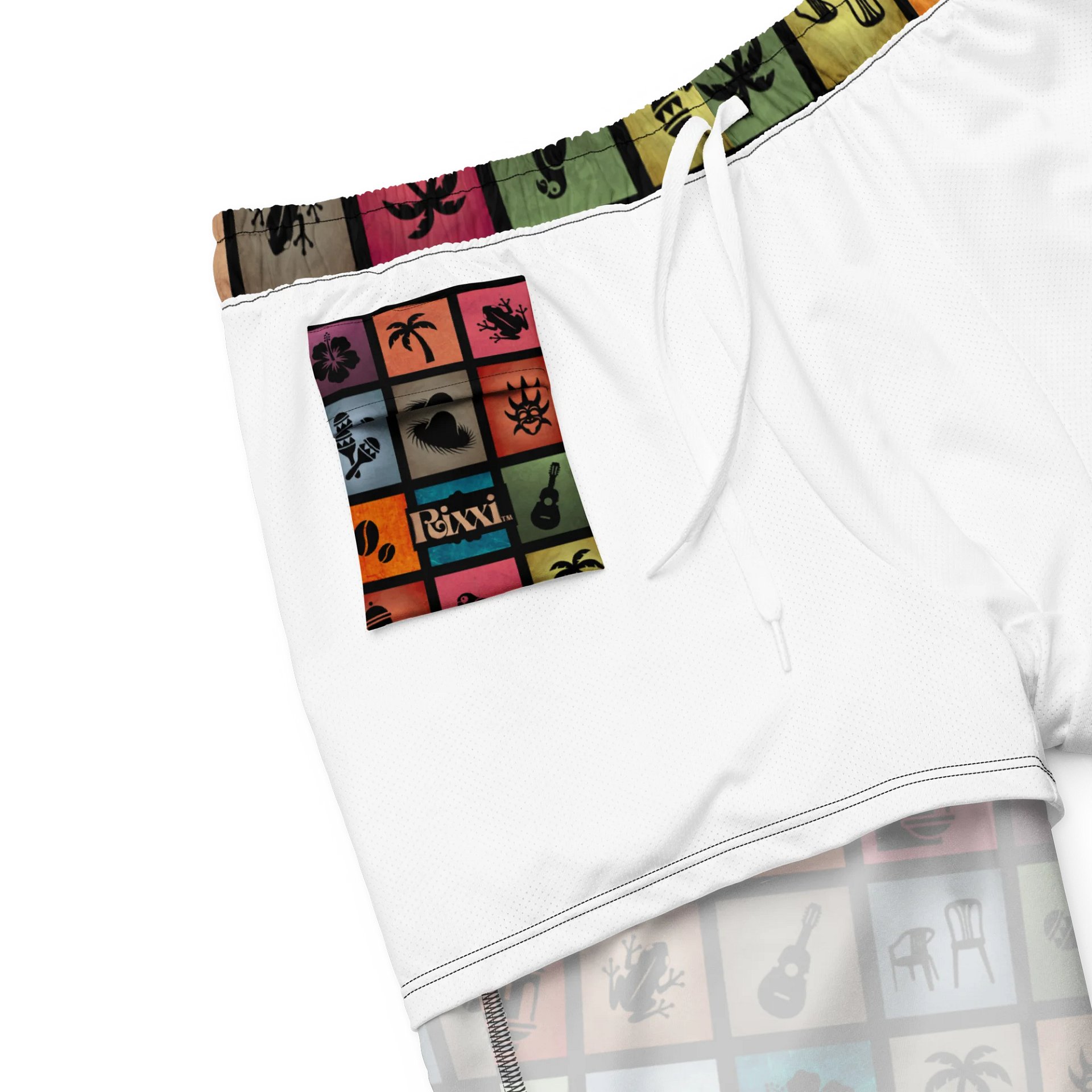 Puerto Rico Pride Swim Trunks product image (5)