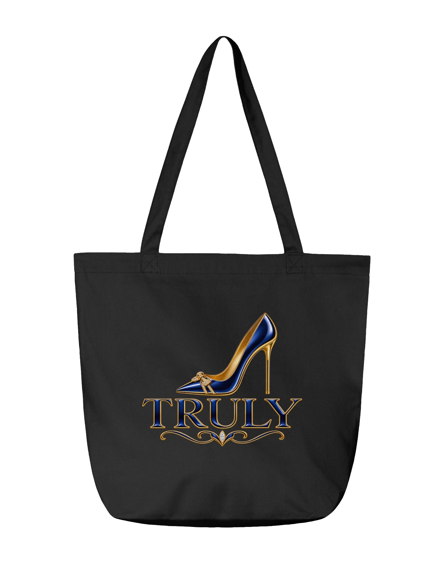 Step Into More Navy Statement Tote Bag product image (2)