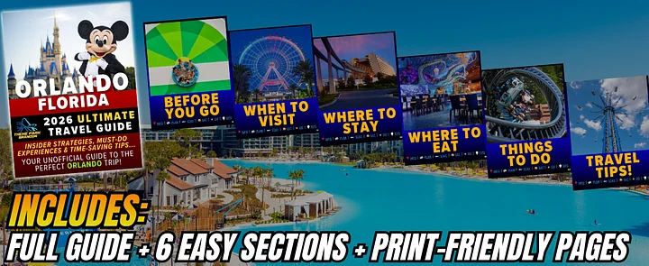 Orlando Travel Guide 2026 | 91-Page Printable Digital PDF, Instant Download 🌴 product image (2)