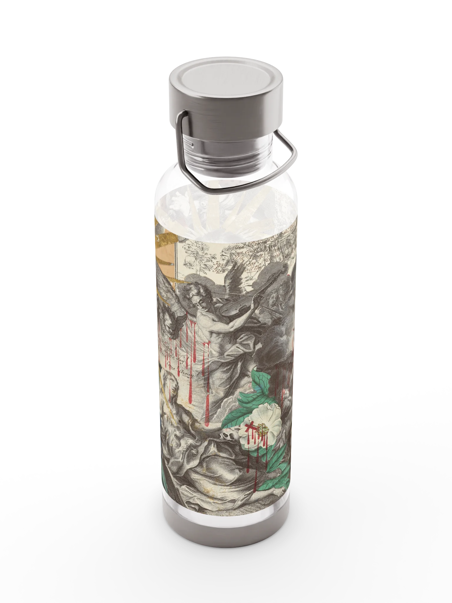 Botanical Collage Thor Sports Bottle product image (5)