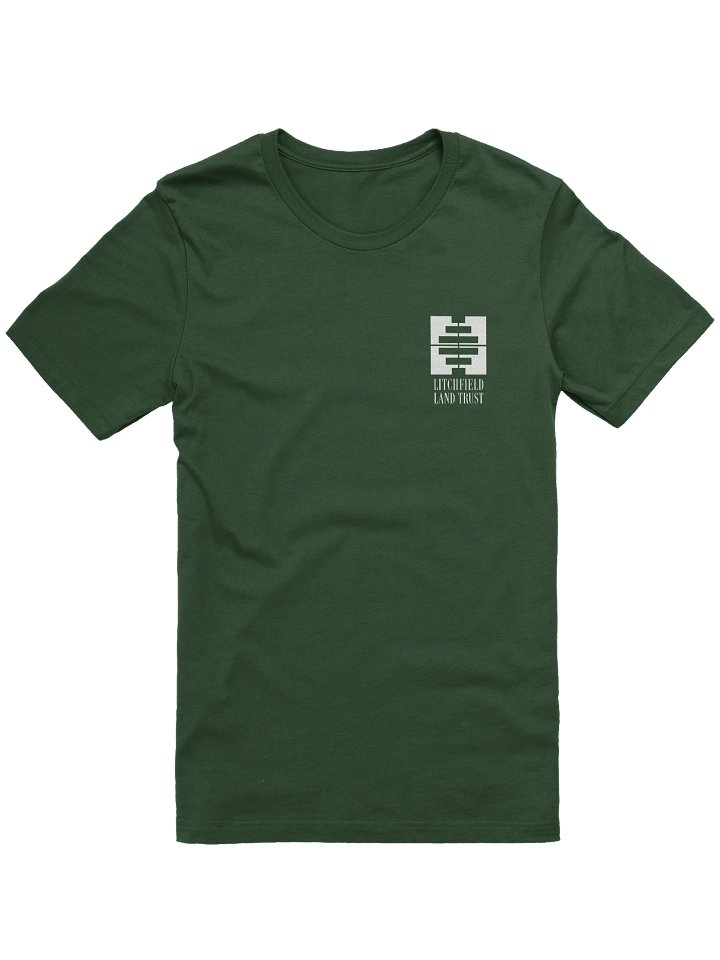 Litchfield Land Trust Vintage Logo Tee - Forest Green product image (1)