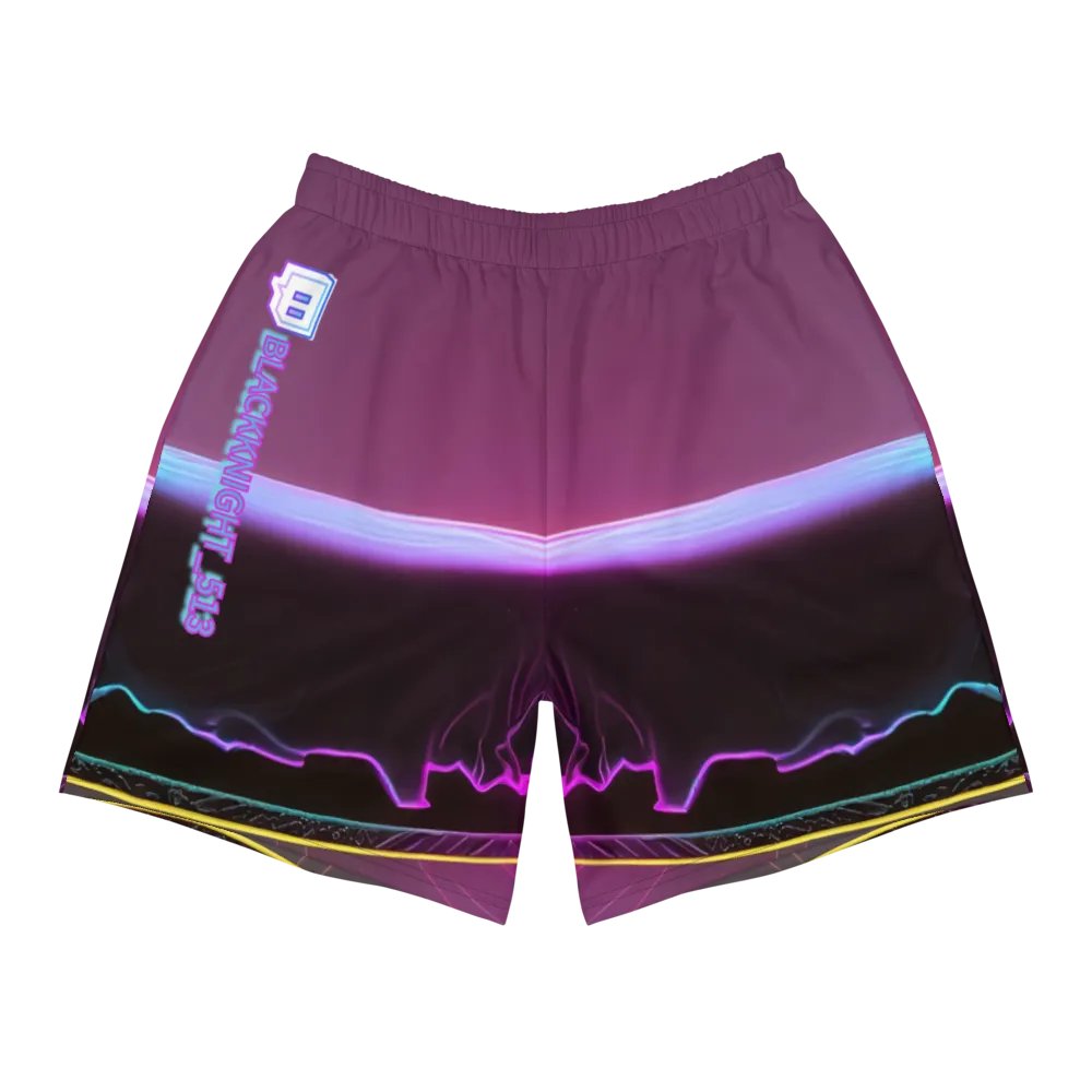 Blackknight513 All-Over Print Athletic Long Shorts product image (11)