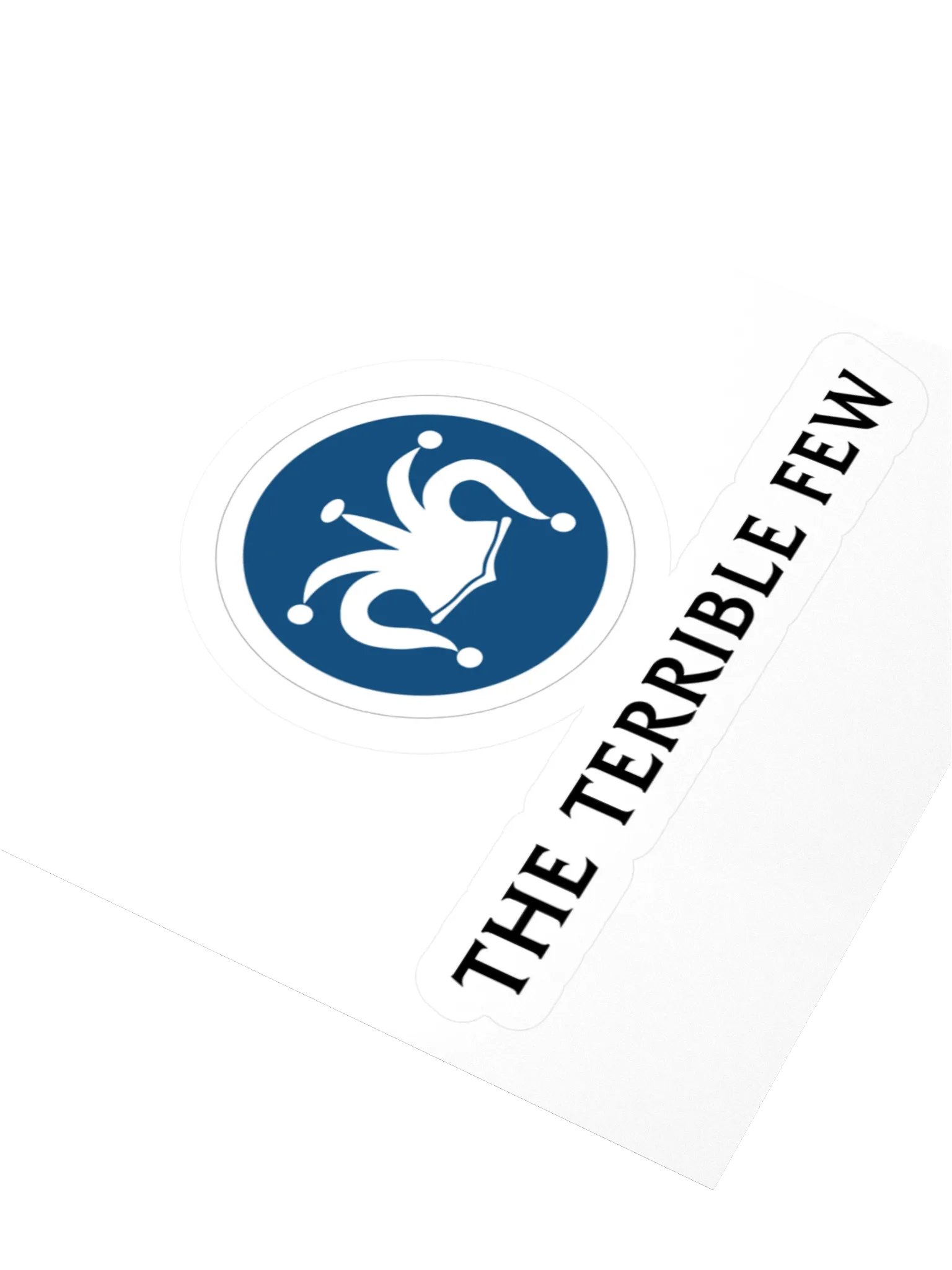 The Terrible Few Black Logo Sticker product image (3)