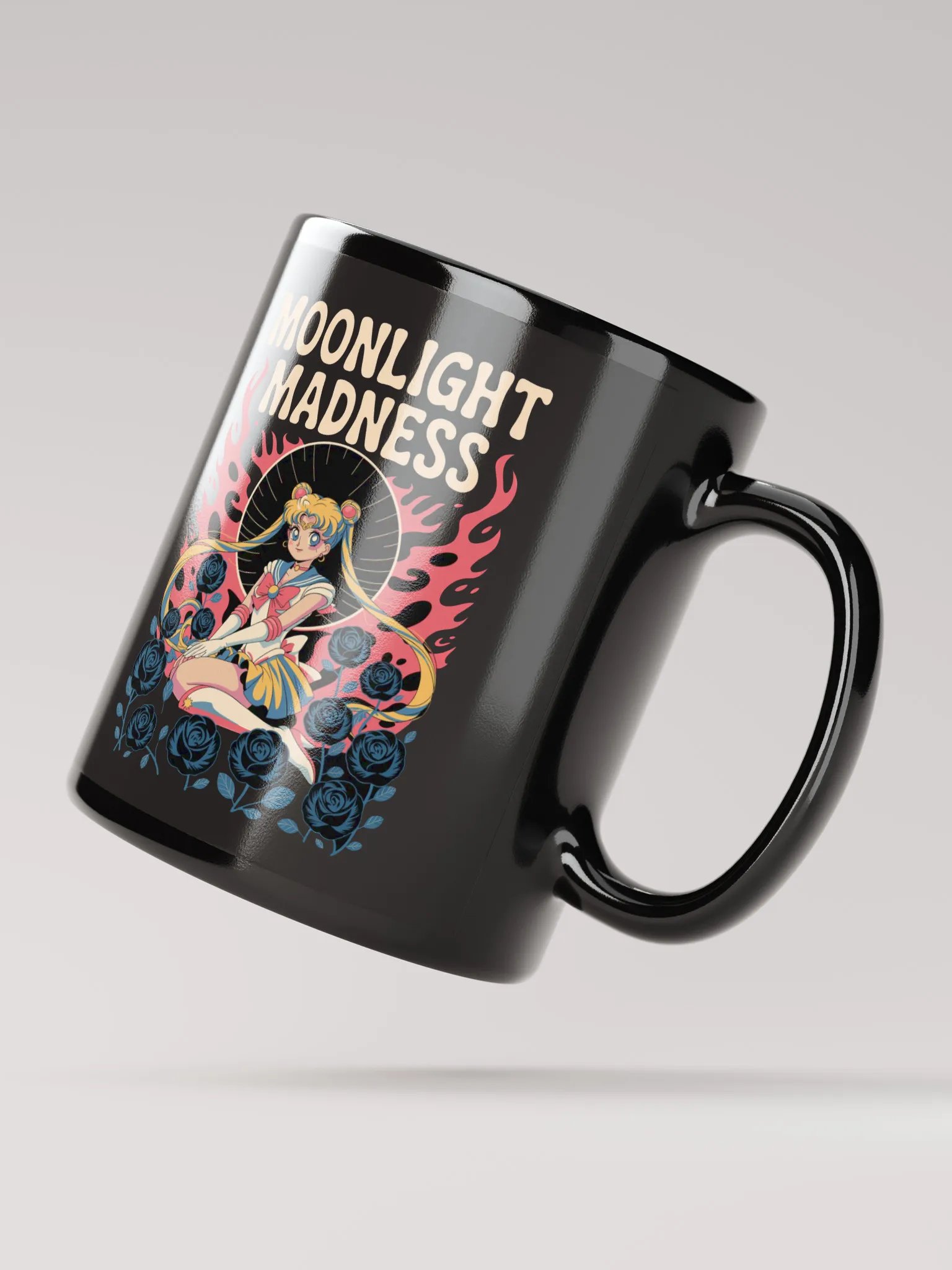 Moonlight Madness Ft. Sailor Moon Anime Ceramic Mug product image (2)