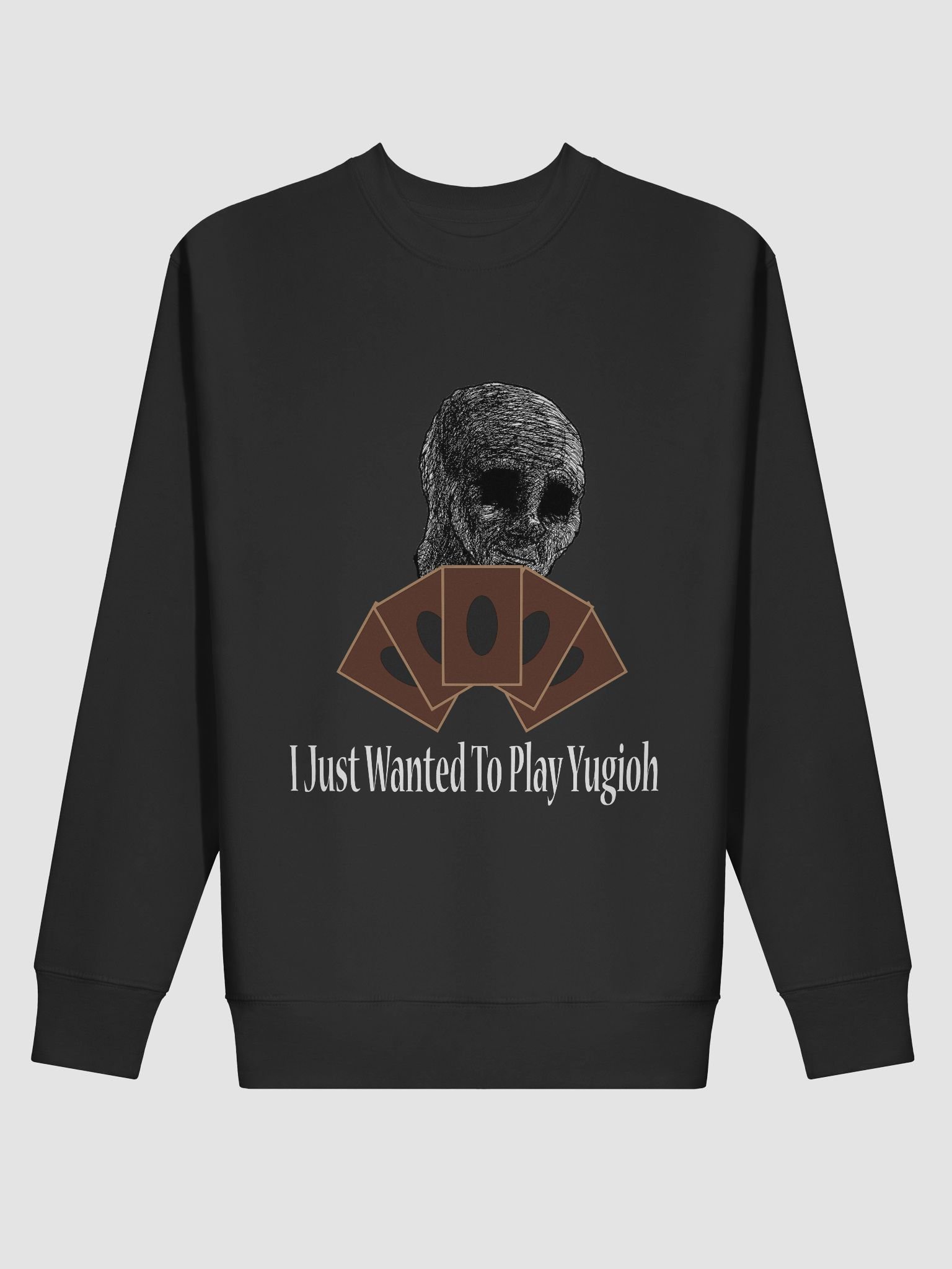 I Just Wanted To Play Yugioh Sadness Sweatshirt product image (2)