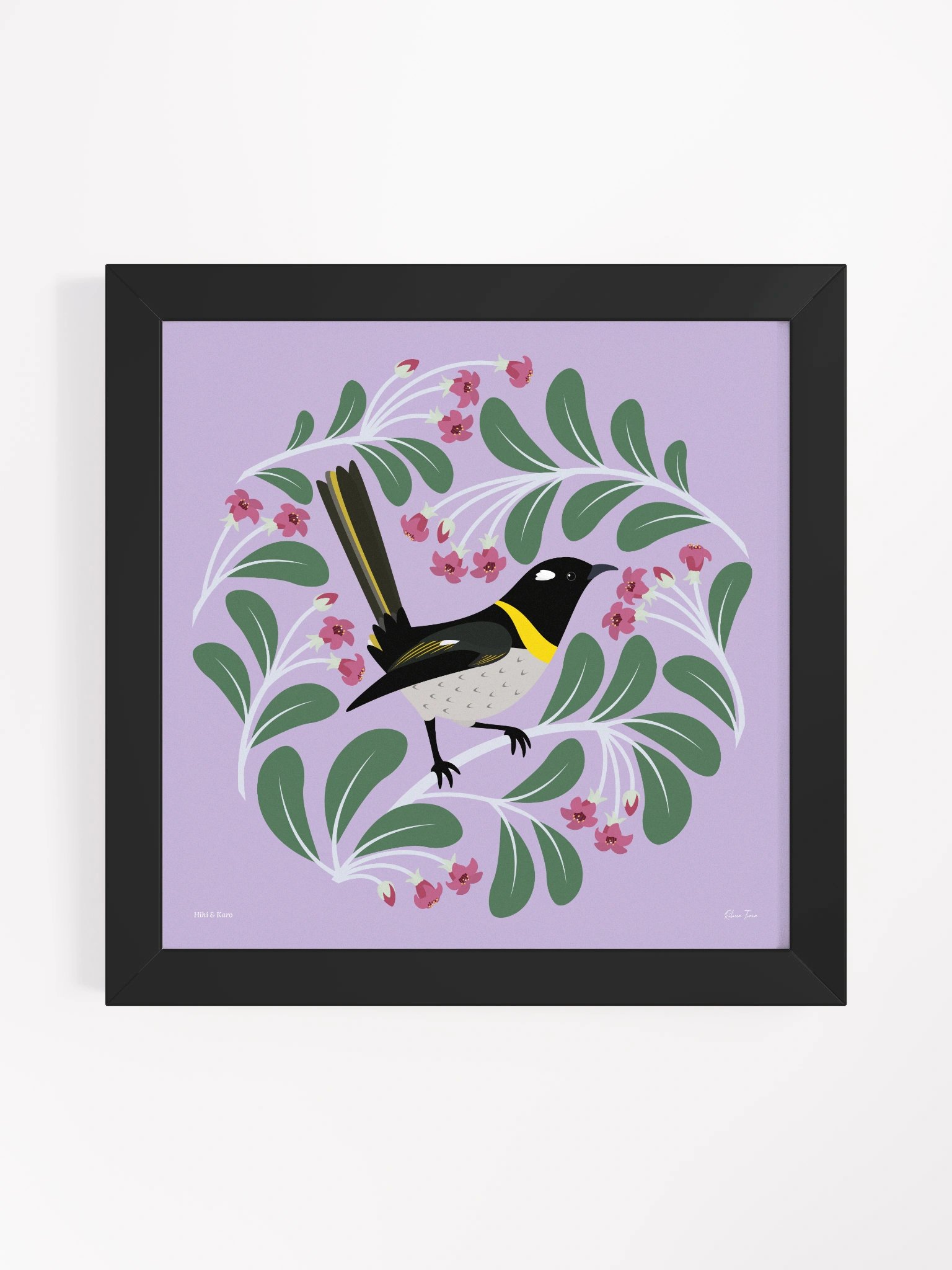 Hihi in Karo Framed Wall Art product image (1)