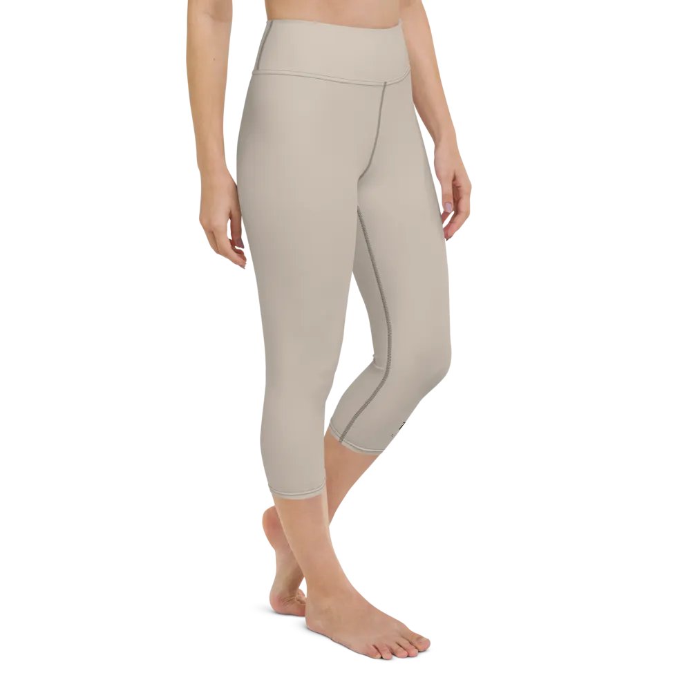 Till You Make It Leg Design Yoga Capri Leggings product image (5)