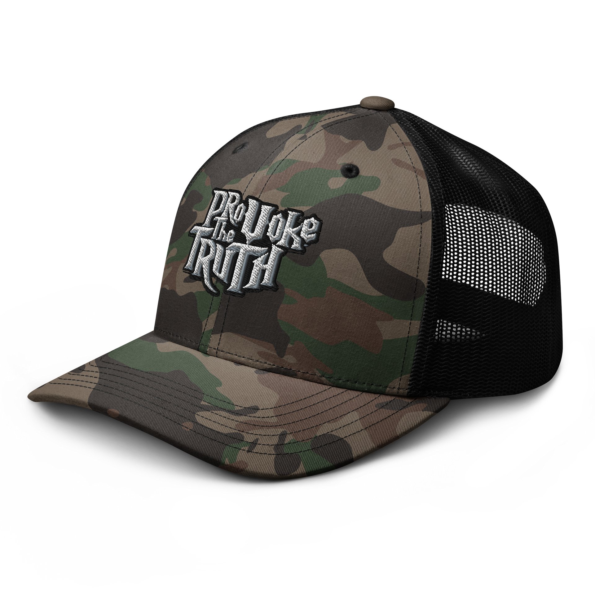 PTT Camo Trucker Hat product image (6)