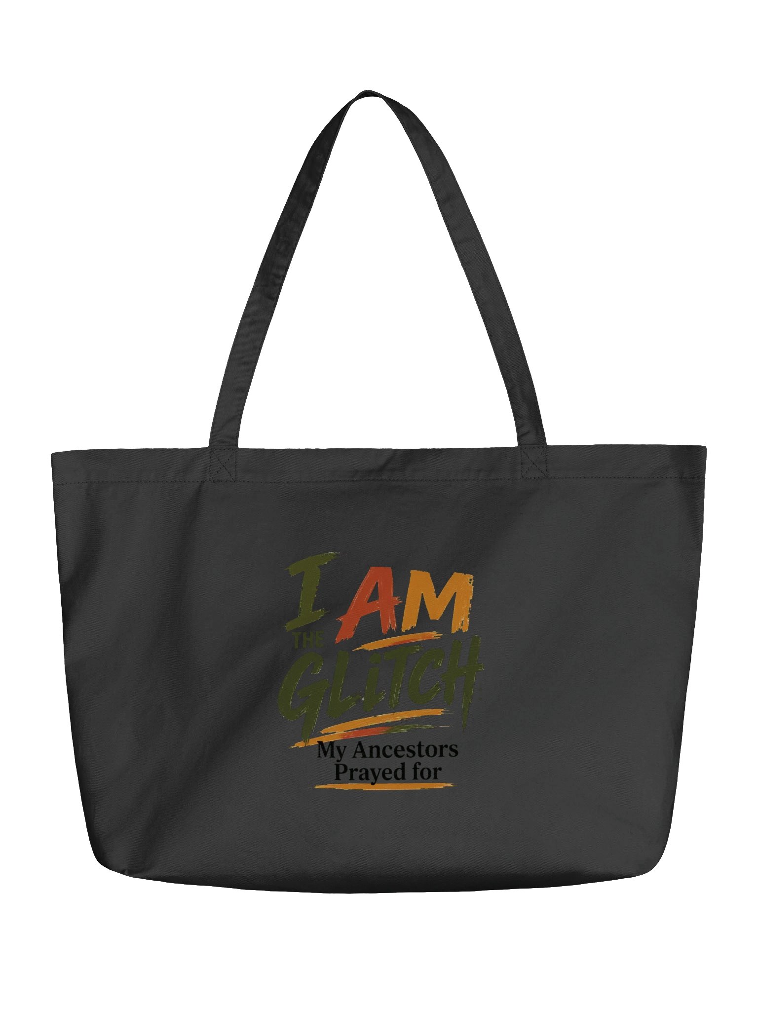 The Glitch Canvas Bag product image (1)
