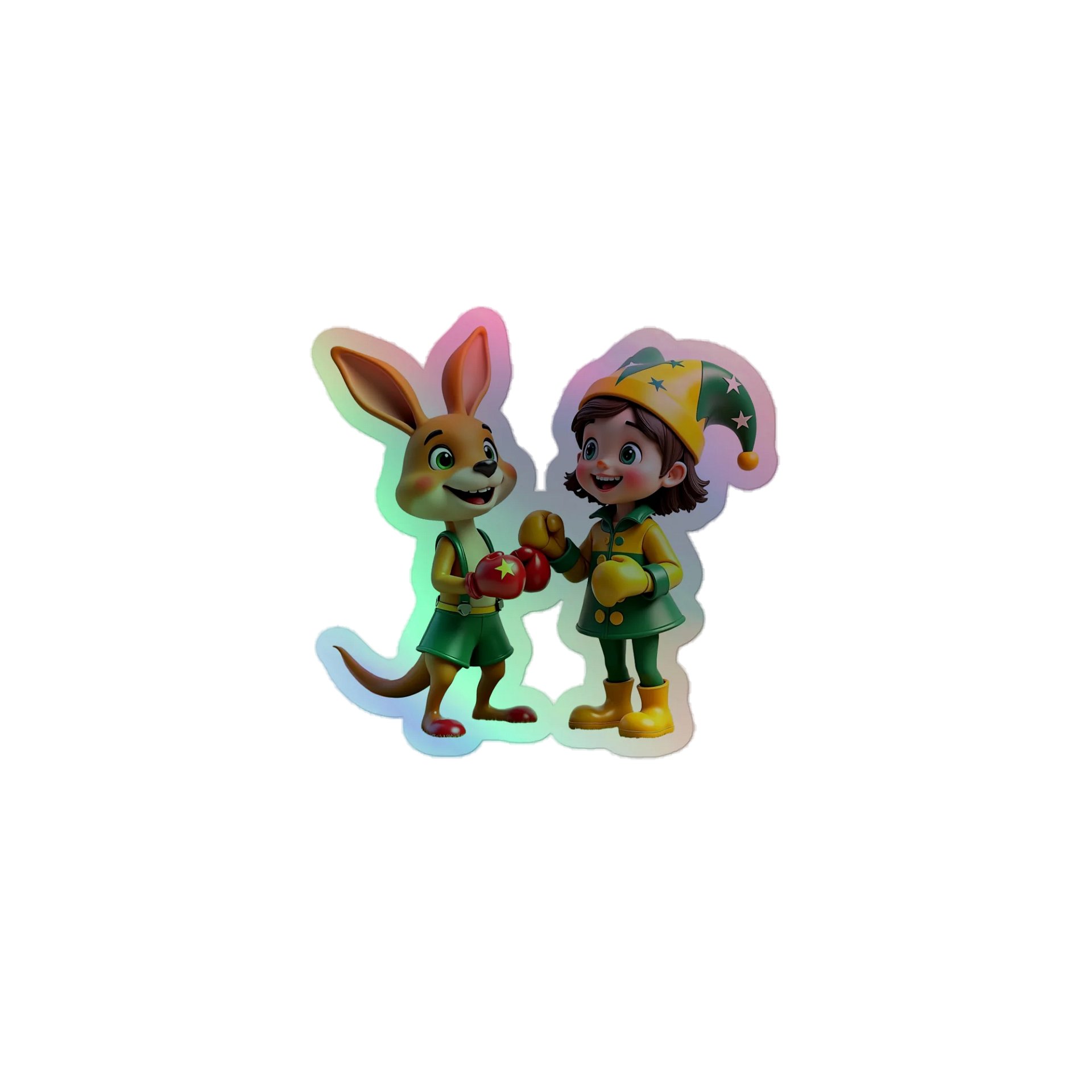 JessyJesty “Jump with Joy” Holographic Sticker Sheet product image (1)
