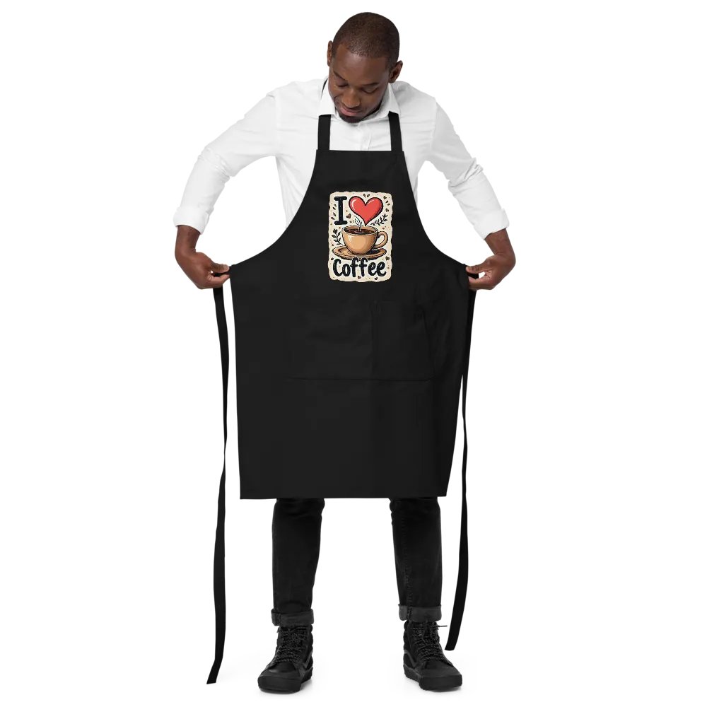 I Heart Coffee Apron product image (5)