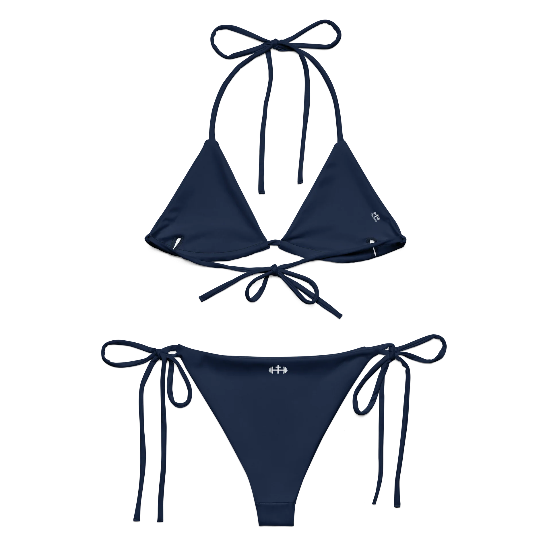 His House String Bikini Set - Navy product image (8)