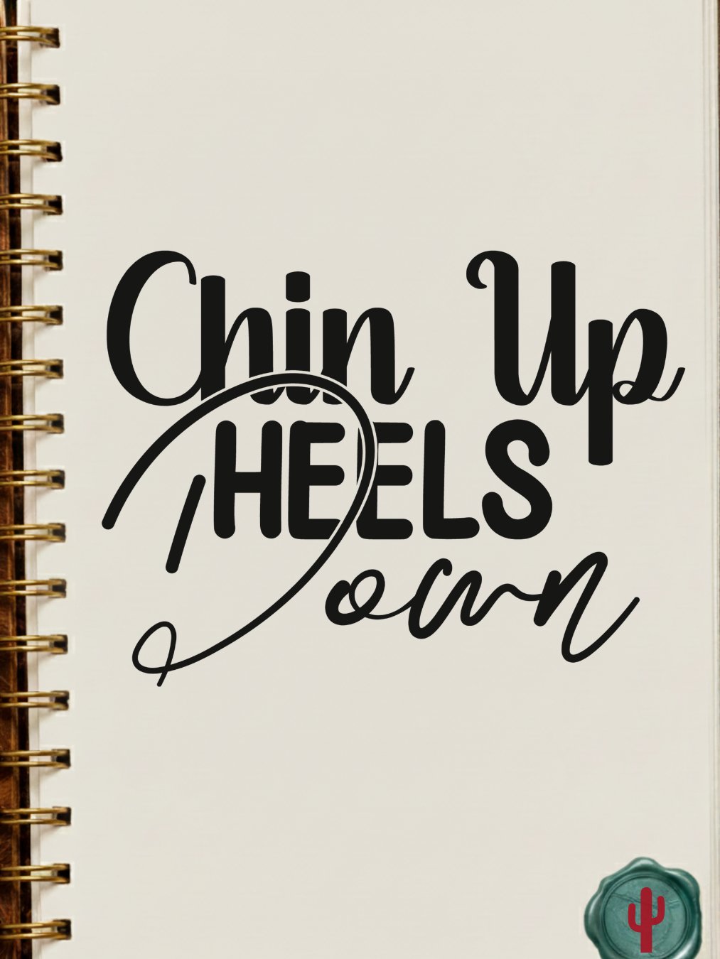 Chin Up Heels Down product image (19)