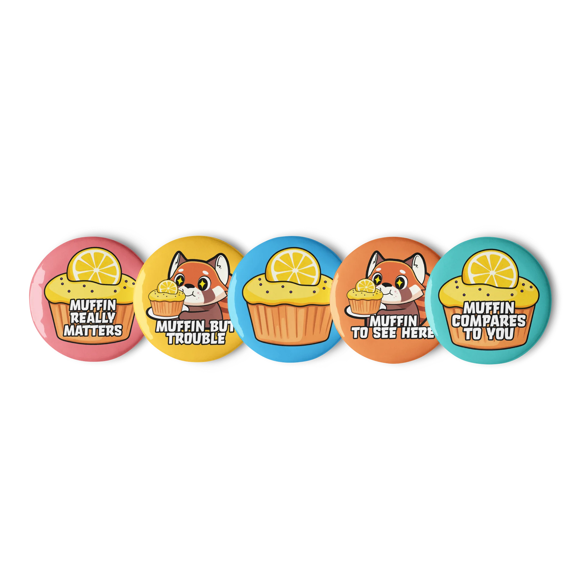 Badge Set 7 - Muffins! product image (2)