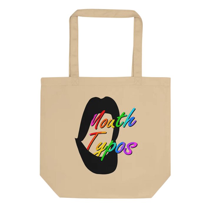 Mouth Typos (Rainbow)/Fireball Double-Sided Eco-Friendly Tote product image (1)