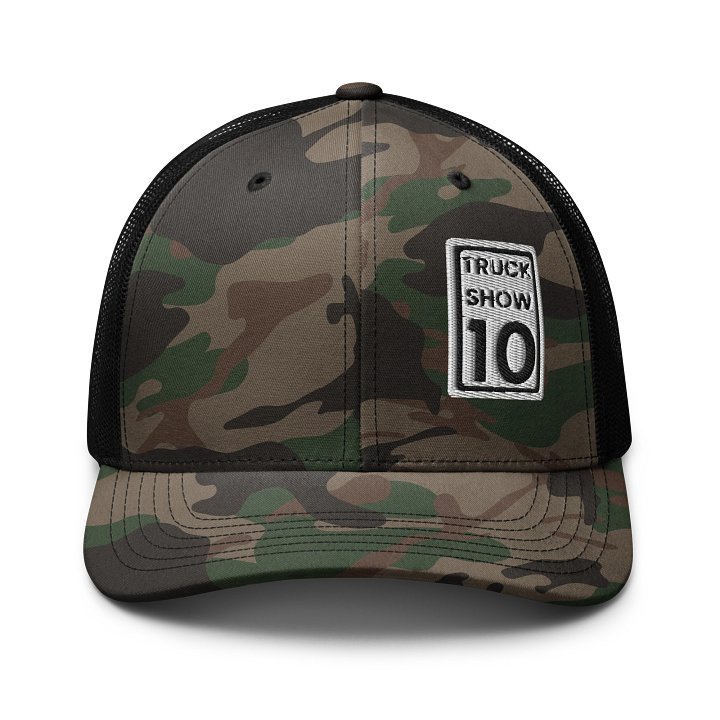 TS10 Camo Trucker Hat product image (1)