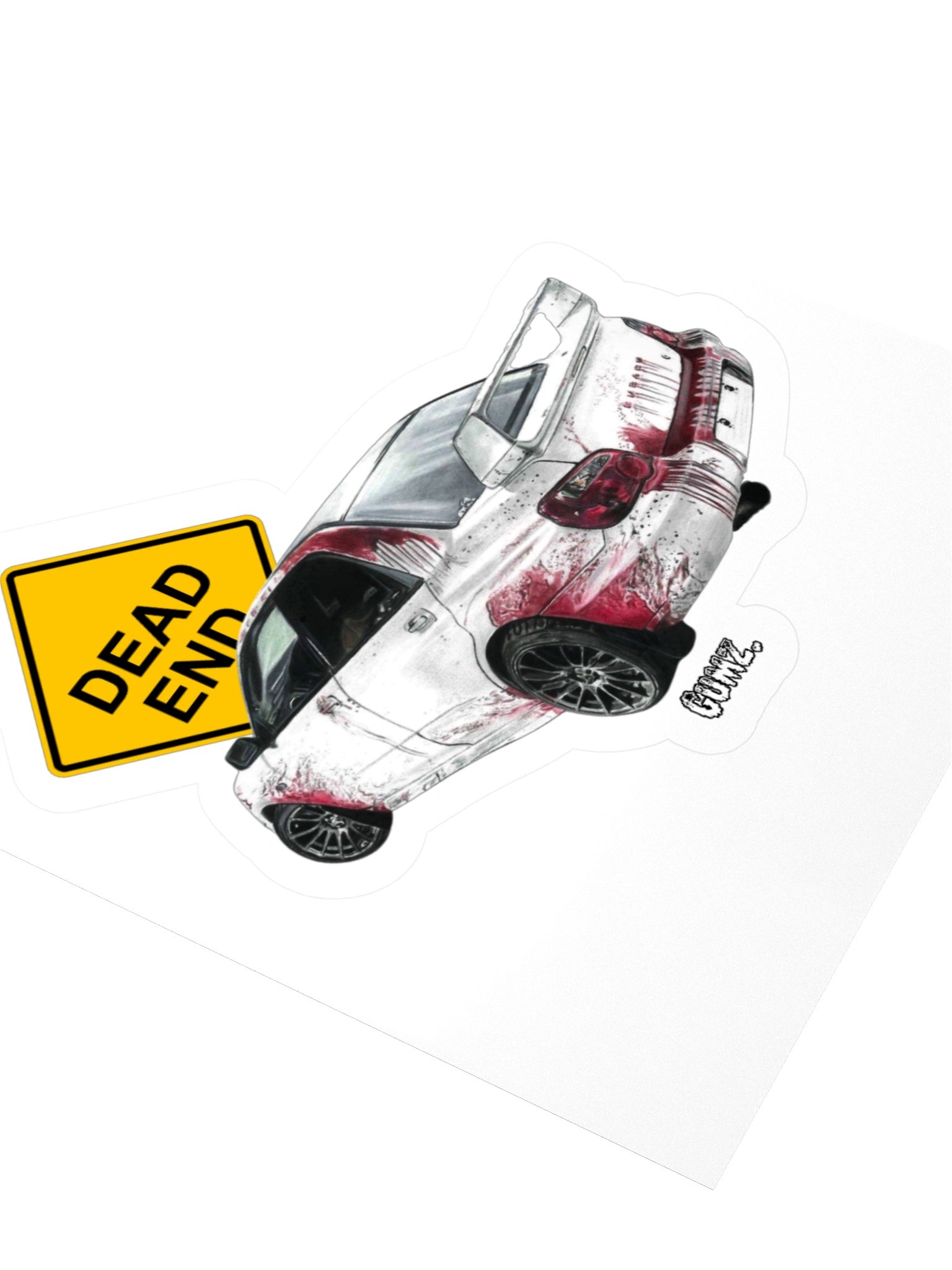 Dead End GUMZ. Kiss Cut Sticker product image (7)