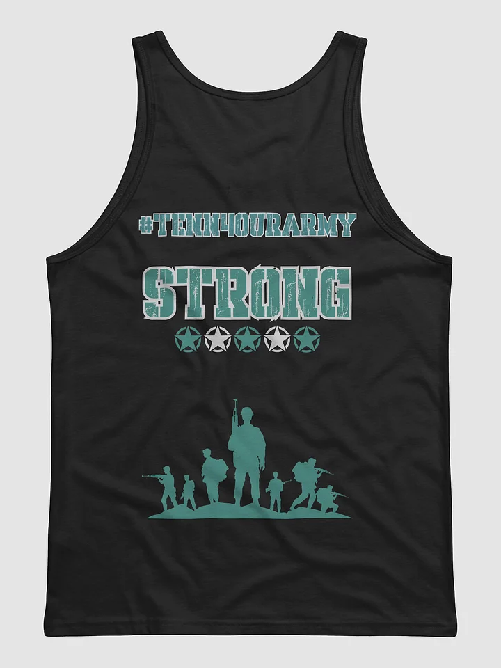 #TeNN4OURARMY Tank - Teal & White product image (5)
