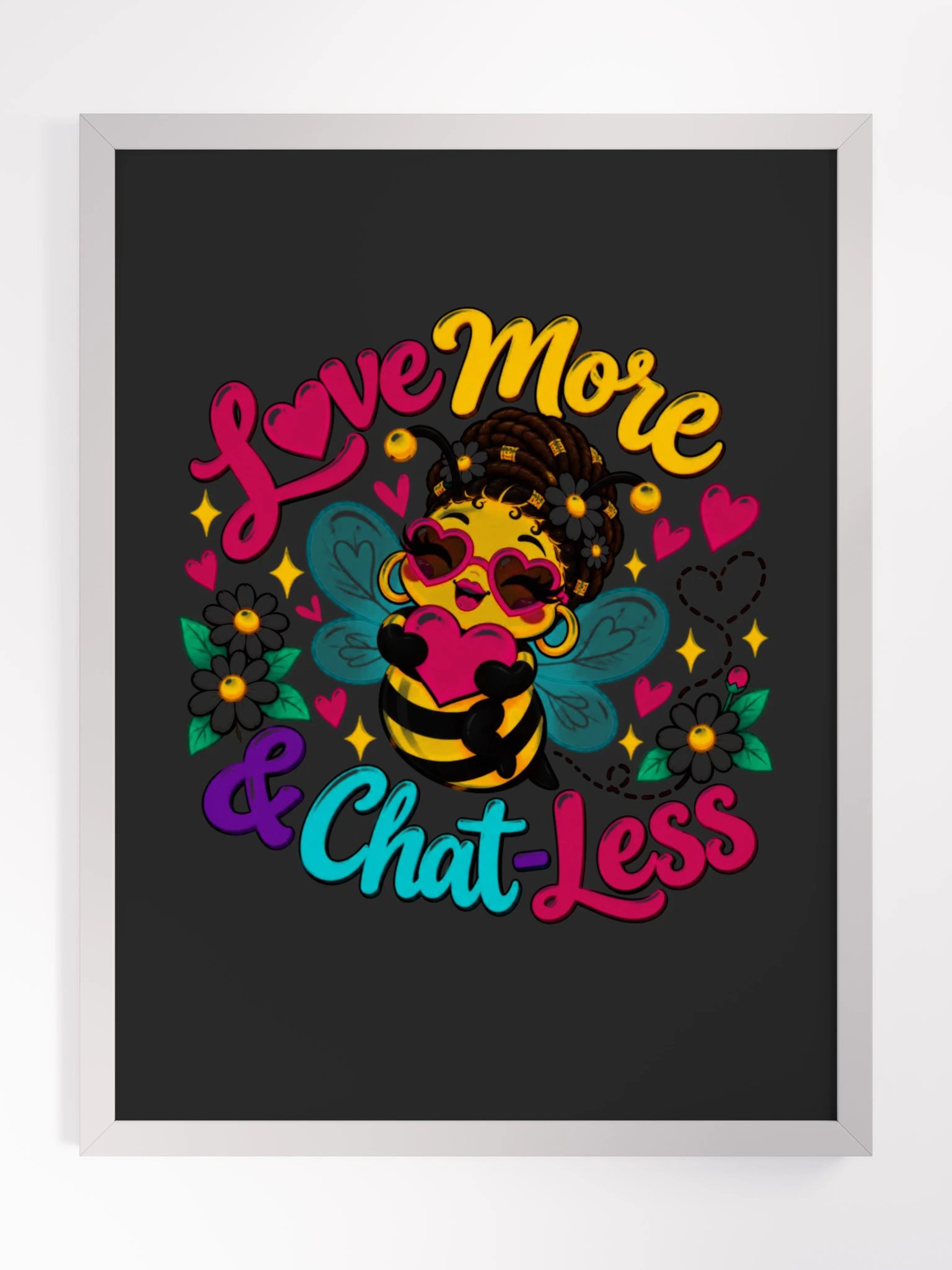 The Bee Print · Framed product image (21)