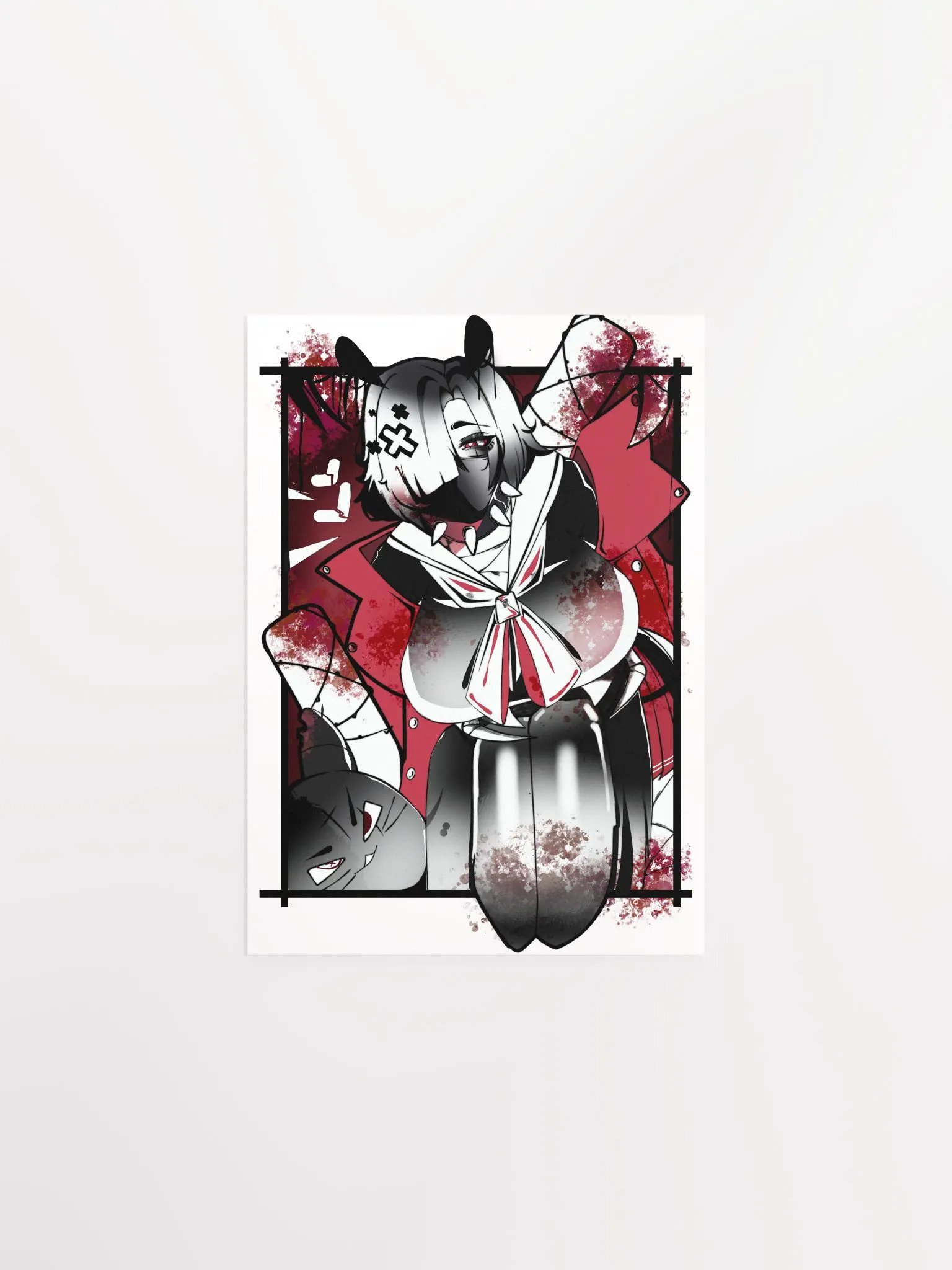 Hoshi B&W with red poster product image (1)