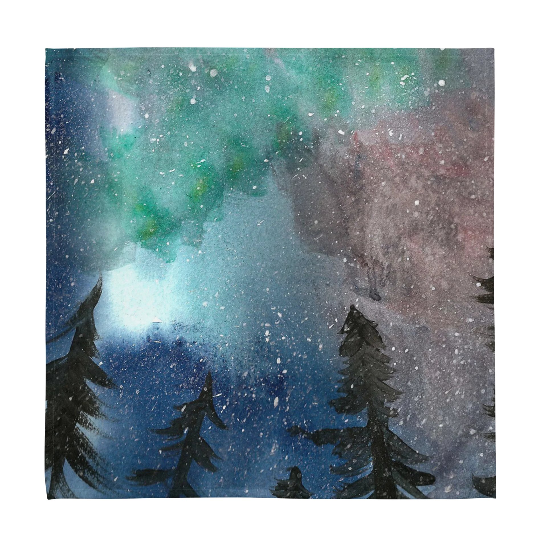Northern Lights Cloth Napkin Set product image (2)