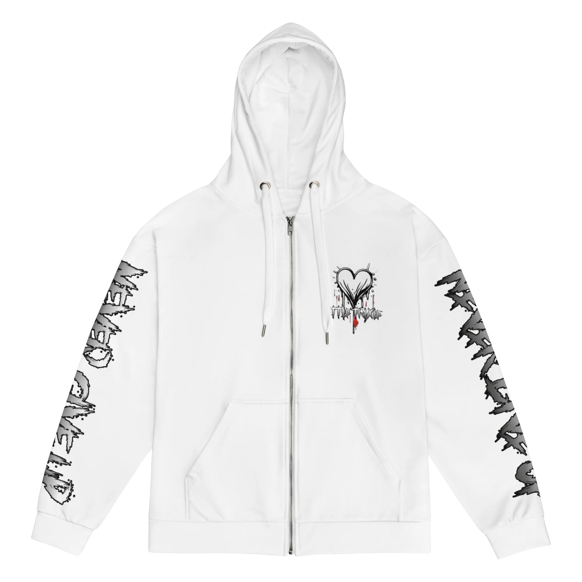 Bleeding Heart Charity Zip Hoodie product image (2)