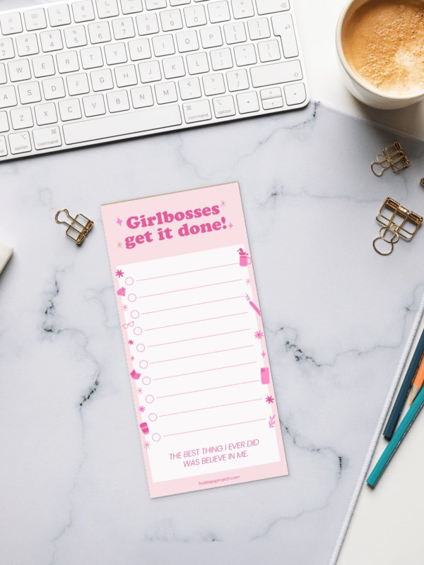 Girlbosses get it done! Notepad product image (2)