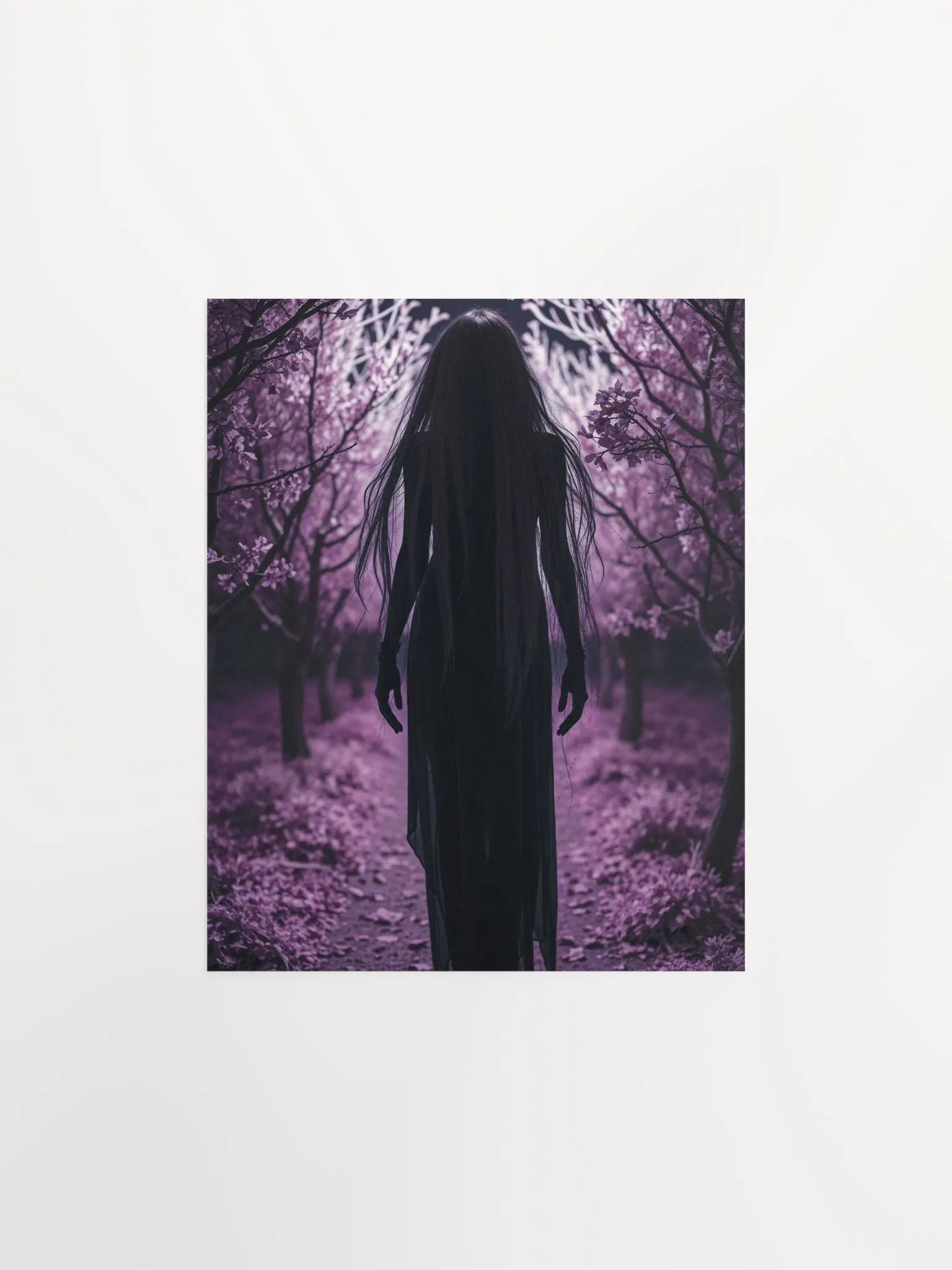 Lilac Pathway Enhanced Matte Poster product image (3)