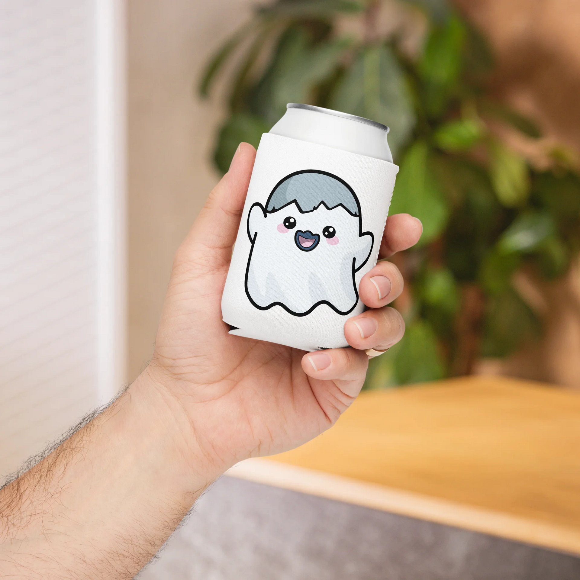 Ghost Battle Chicken Coozie product image (4)