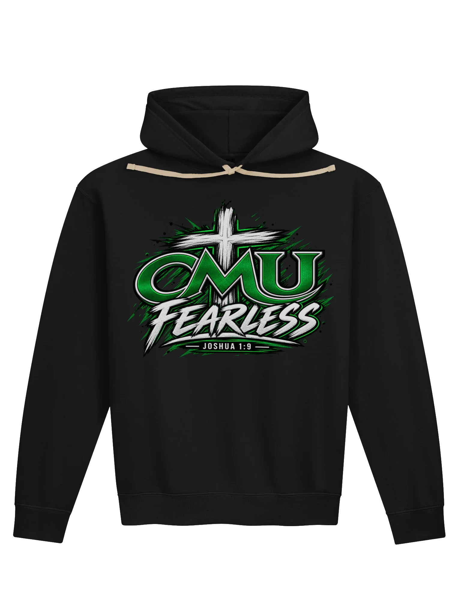 CMU Fearless Christian Cross Hoodie product image (1)