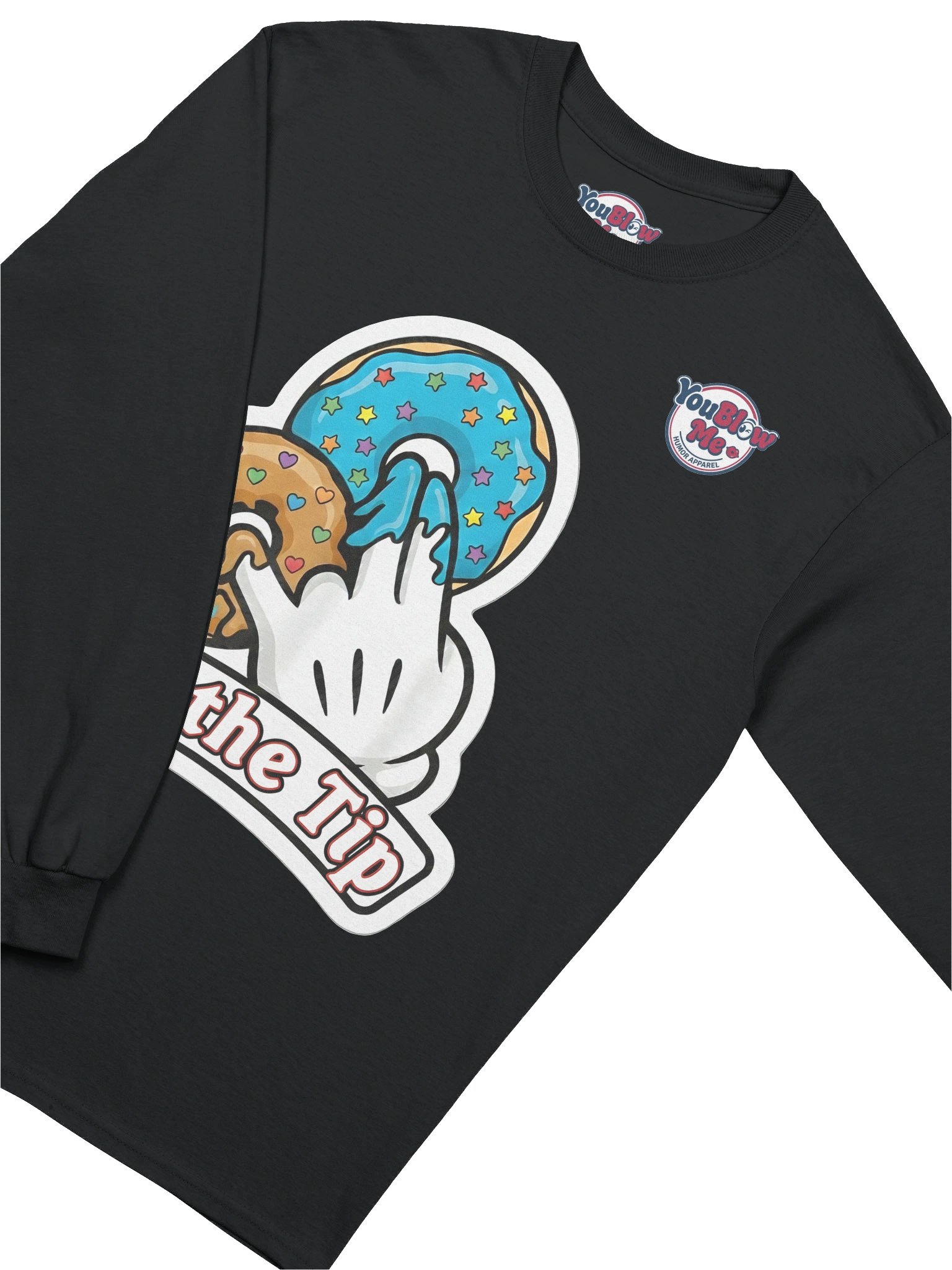 Just The Tip - Long Sleeved Shirt - One Sided - 8 Colors product image (3)