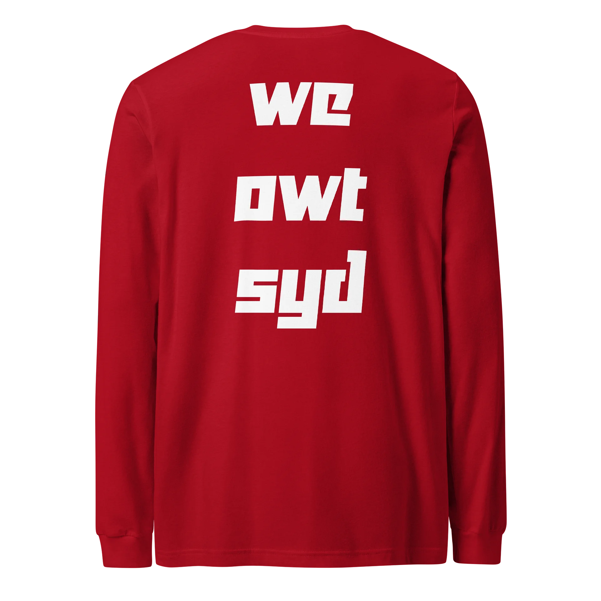 WeOwtsyd Premium Long Sleeve T-Shirt - Red product image (5)