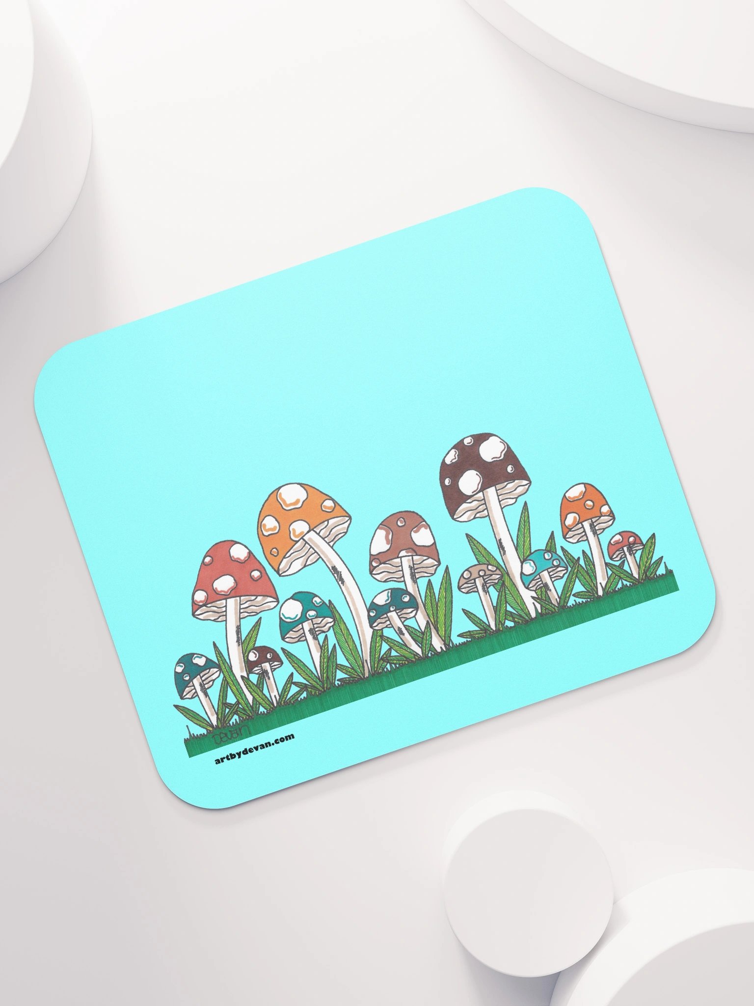 Funky Mushrooms Mousepad product image (7)