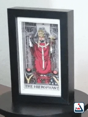 The Hierophant – 3D Tarot Shadow Box Art product image (2)