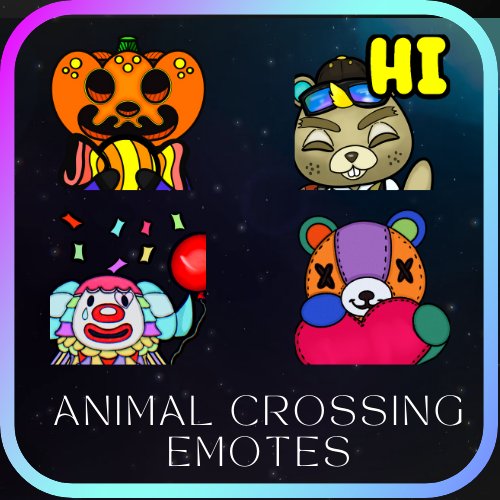 Animal Crossing Emotes product image (1)