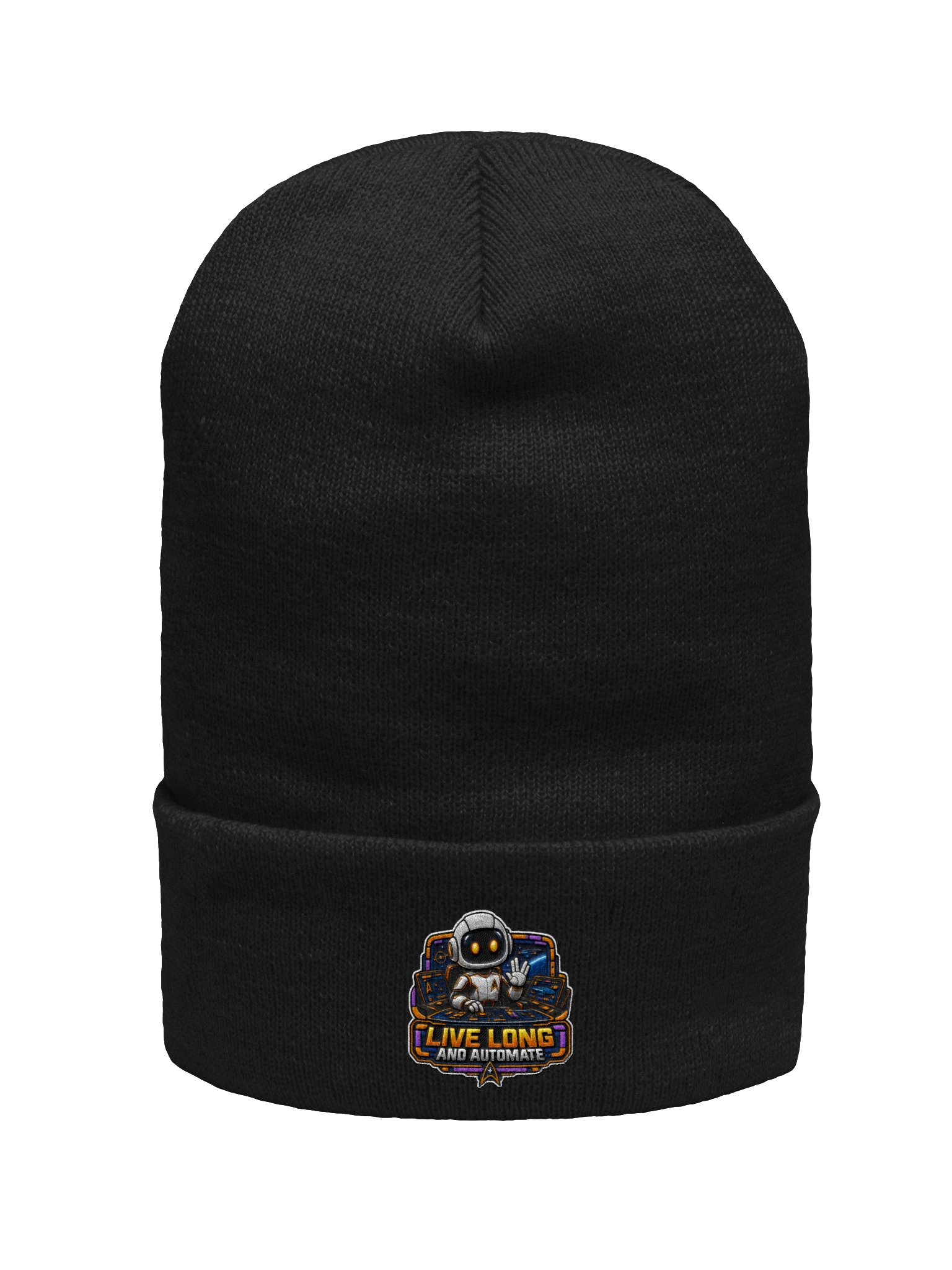 LCARS Prime Yupoong Cuffed Beanie product image (1)