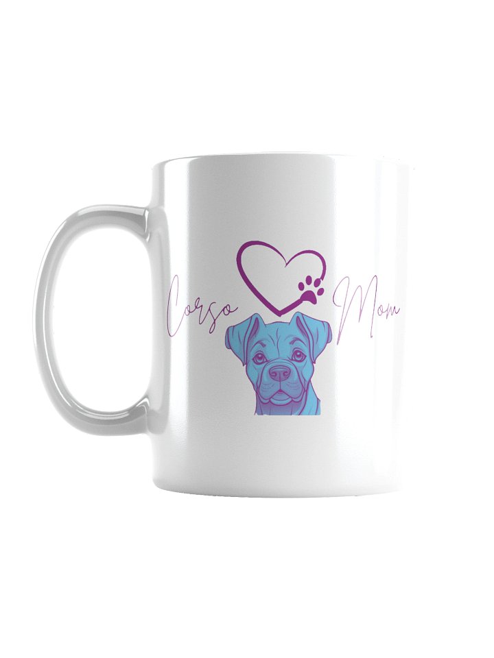 Corso Mom Purple Paw Print Mug product image (1)