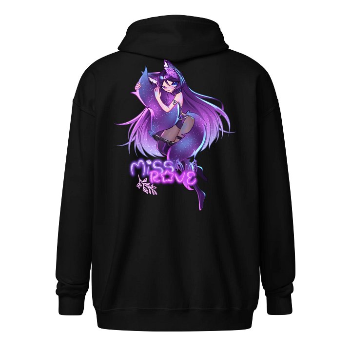 Miss Rave Tail Cuddle Zip up Hoodie product image (2)