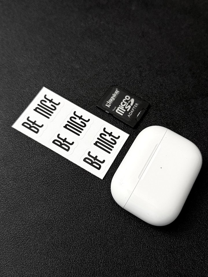 BE NICE Basics Stickers 3-pack product image (2)