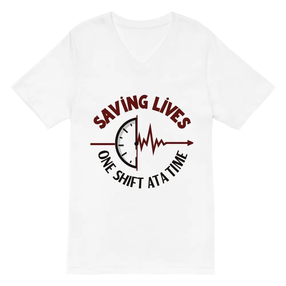 Heartbeat Hero V-Neck Tee product image (2)