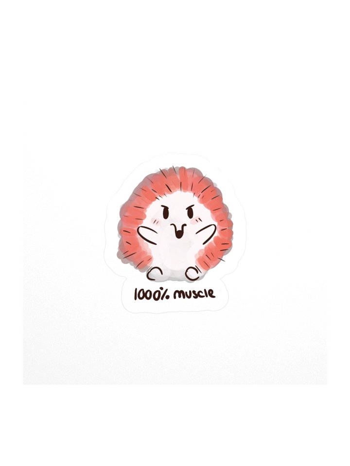 Knuckles 1000% Muscle - Sticker product image (2)