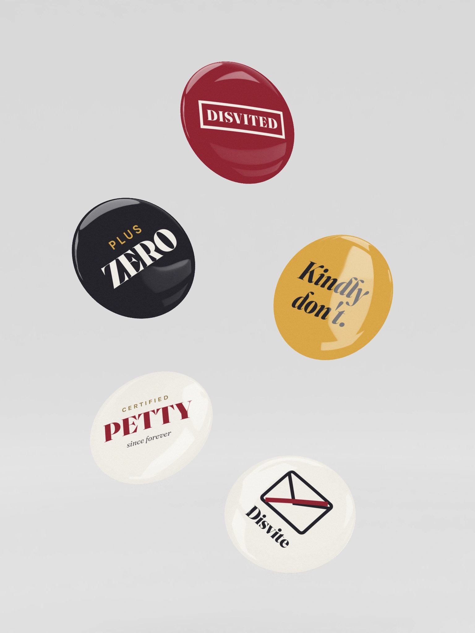 The Petty Pin Set (5 Buttons) product image (5)