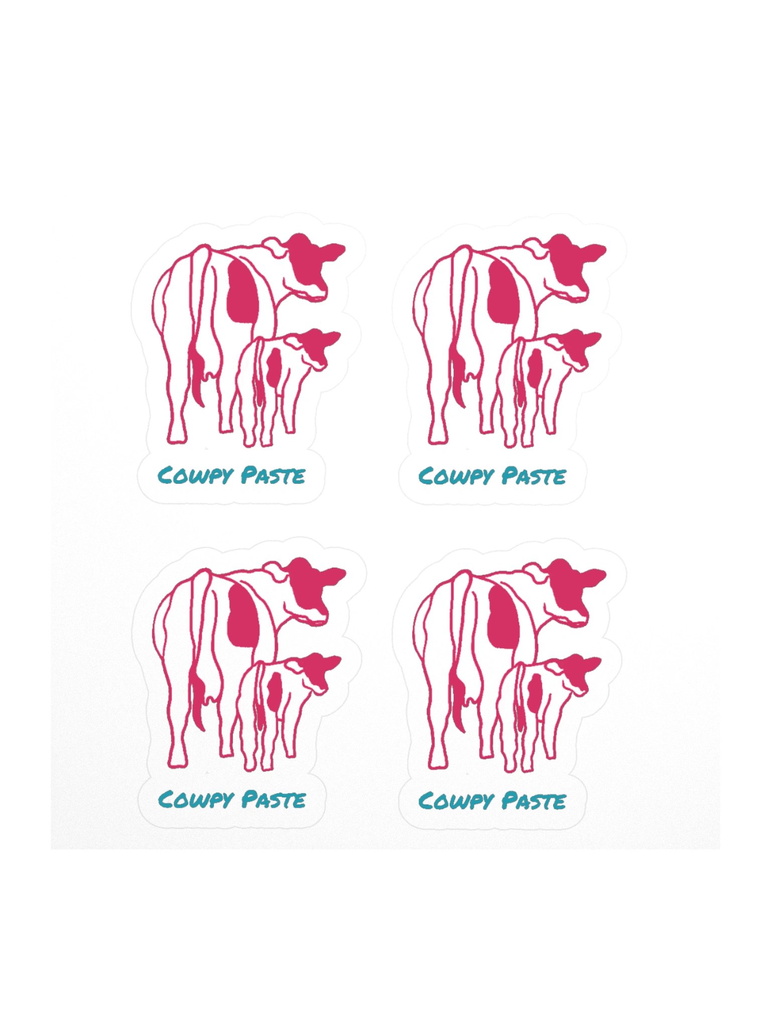 Cowpy Paste - Sticker (small) product image (1)