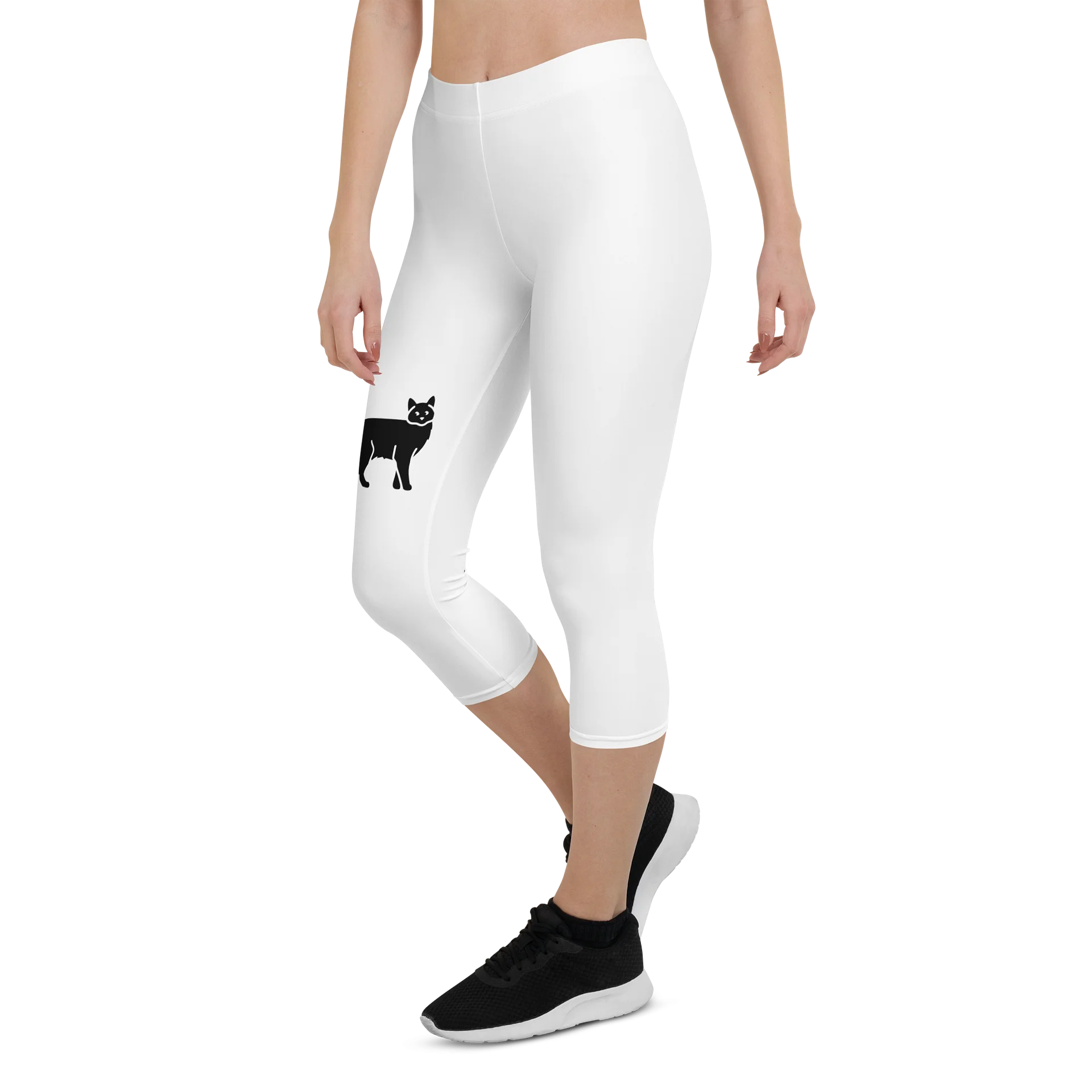 Black Cat Capri Leggings product image (6)