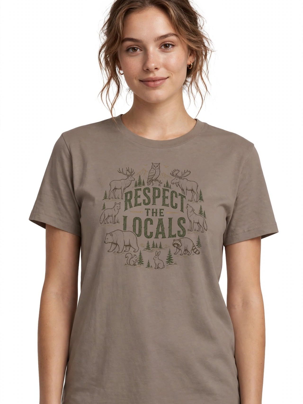 Respect the Locals Forest Wildlife Tee product image (72)