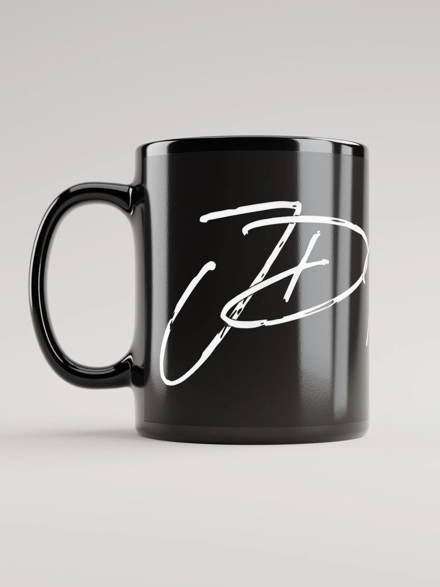 Taza negra brillante product image (12)