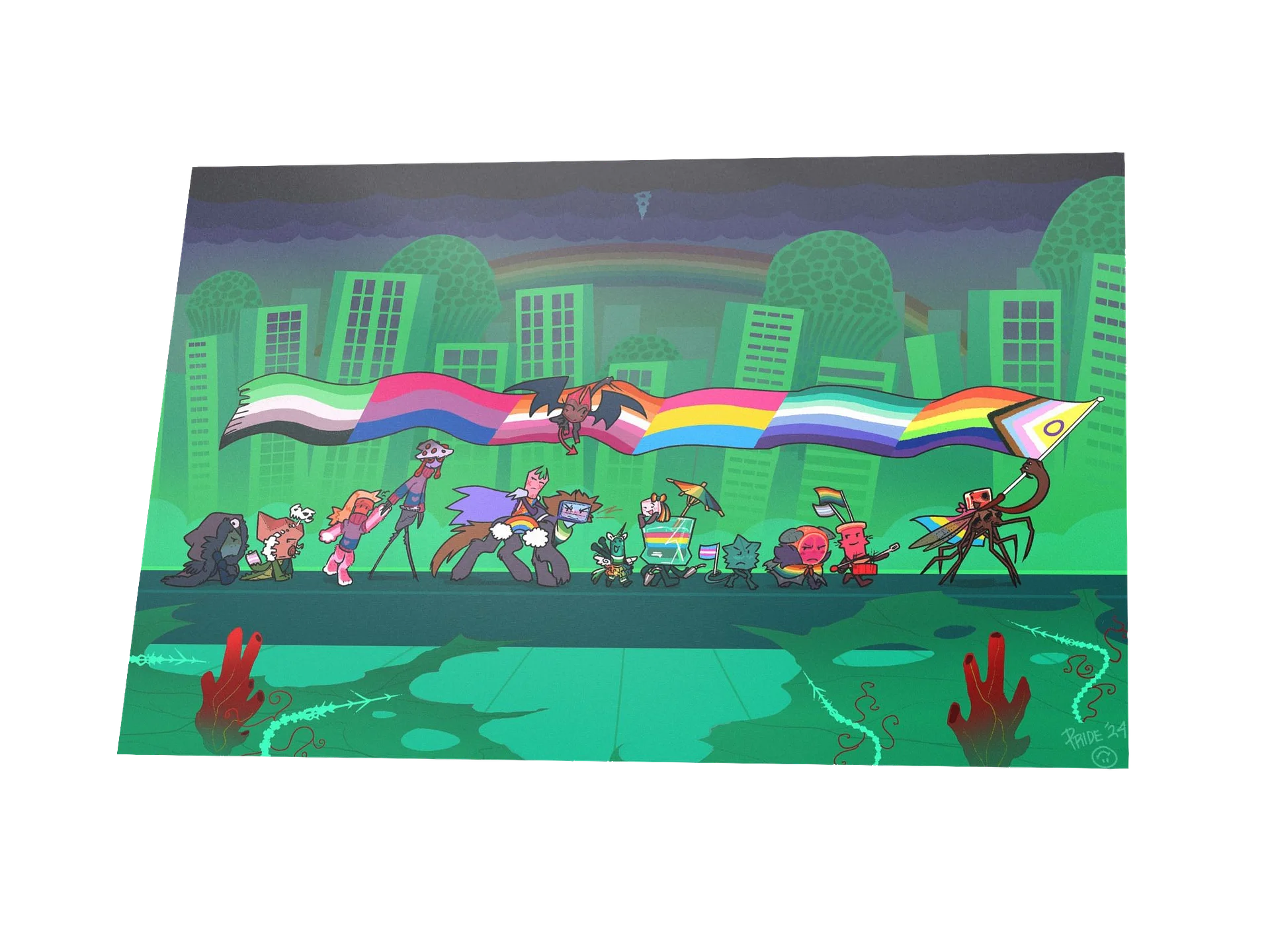 Objectified Pride 2024 Poster product image (7)