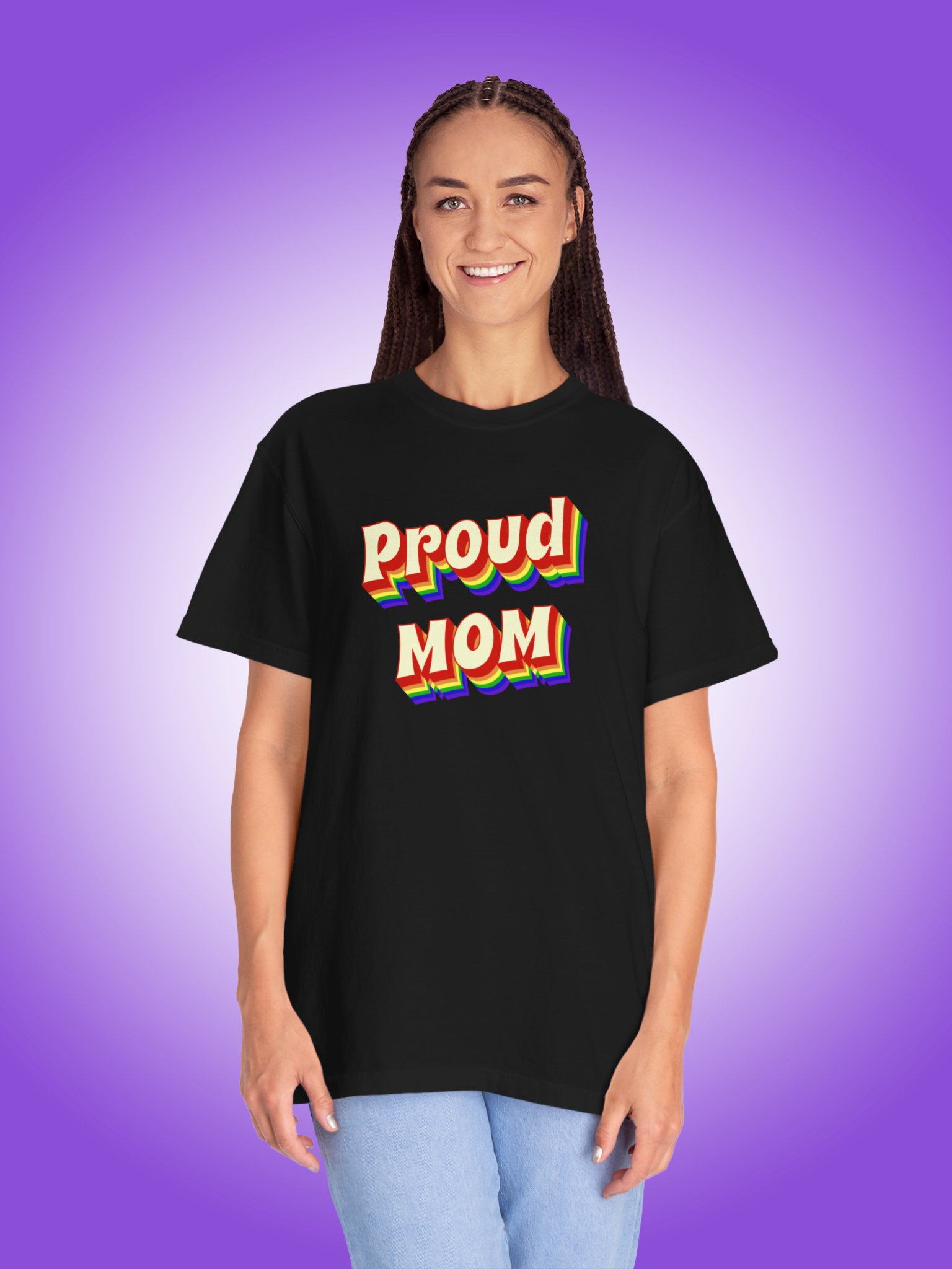 Proud Mom Rainbow Stack product image (1)