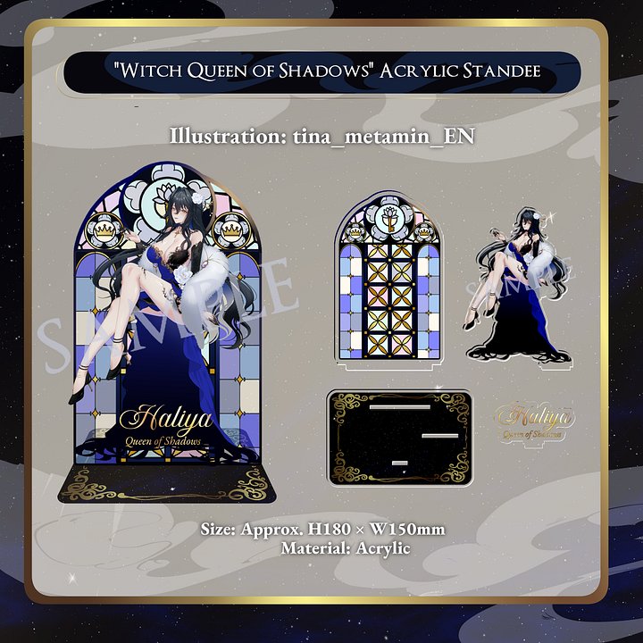 Witch Queen of Shadow Acrylic Standee product image (1)